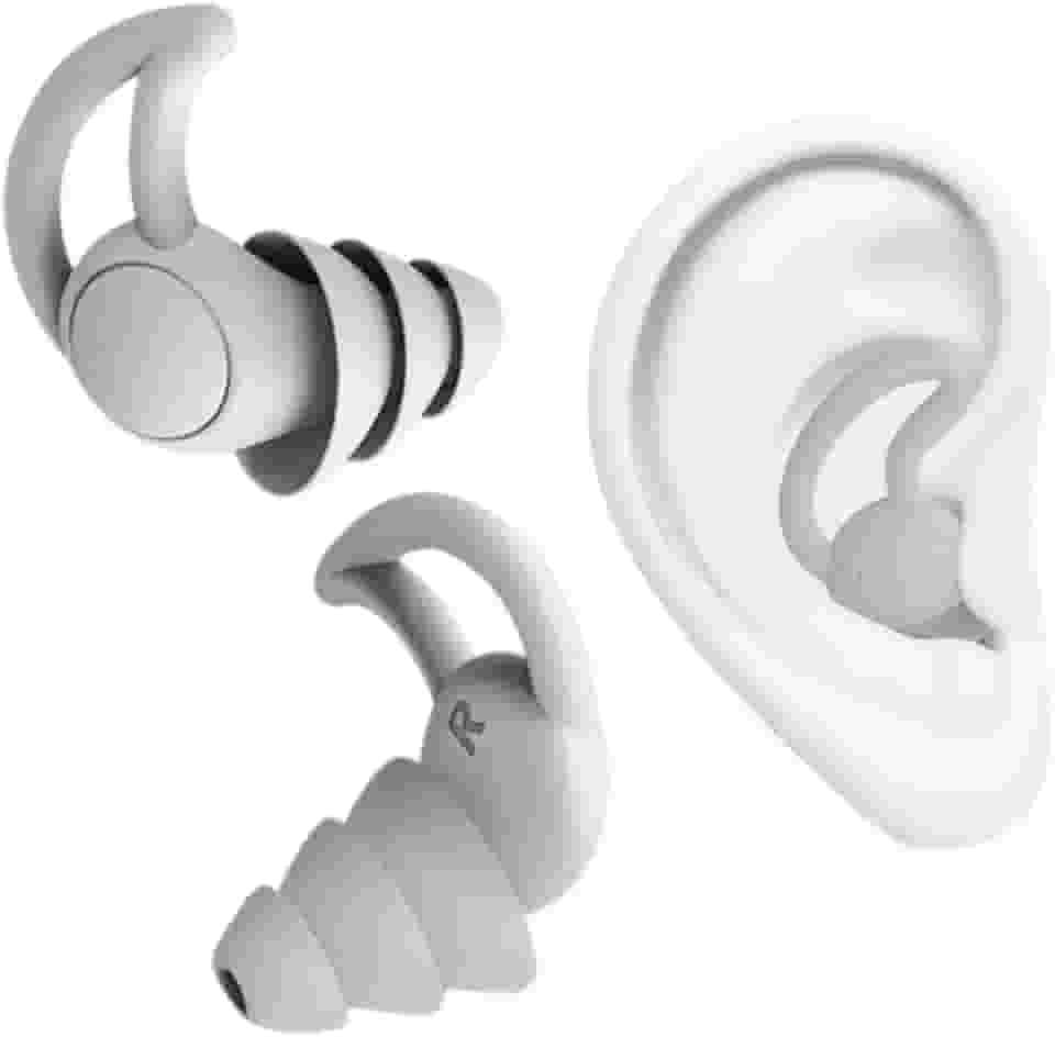 Protetor Auricular de Silicone com Cancelamento de Ruído para Dormir Ronco Trabalho, Estudar, Hidroginástica, Natação Esportes LvTech