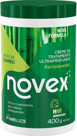 Novex Creme De Tratamento Broto De Bambu 400 G