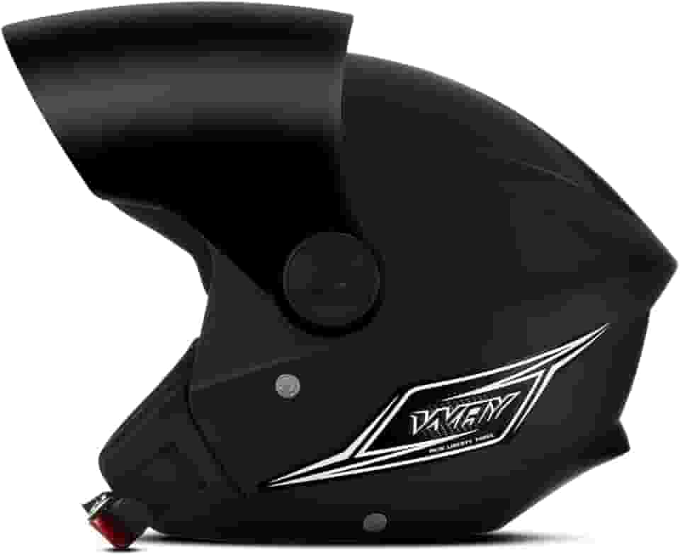 CAPACETE ABERTO MIXS WAY PRETO FOSCO TAM. 58 VIS. FUMÊ