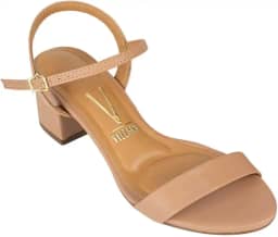 Sandália Feminina Vizzano Salto Blocado