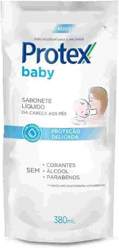 Sabonete Líquido Bebê Protex Baby Delicate Care 380ml
