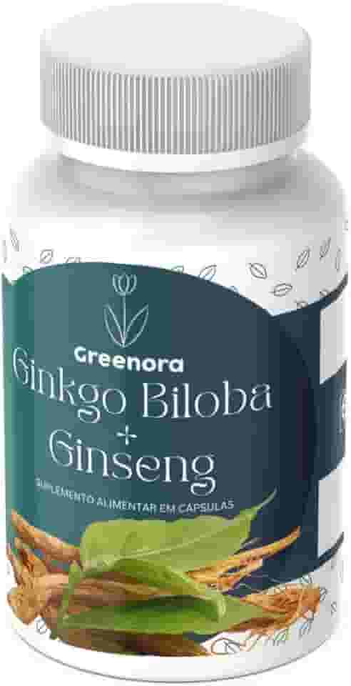 Gincko Biloba + Ginseng 60 Cápsulas Greenora (1 Unidade)