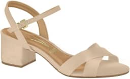 Sandália Feminino Vizzano Salto Baixo Blocado