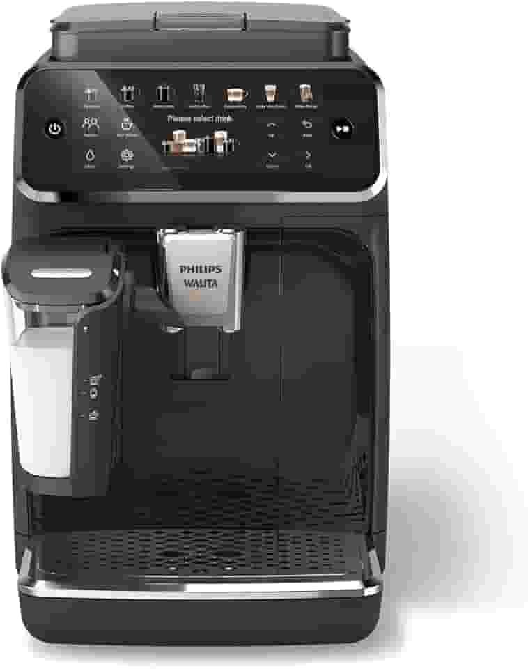 Cafeteira Espresso Superautomática LatteGo Elite Série 4400 Philips Walita, prepare até 12 bebidas, 2 anos de garantia, 1400W, 110v - EP4441/55