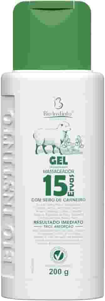 Gel 15 Ervas Bio Instinto Com Sebo De Carneiro 200g
