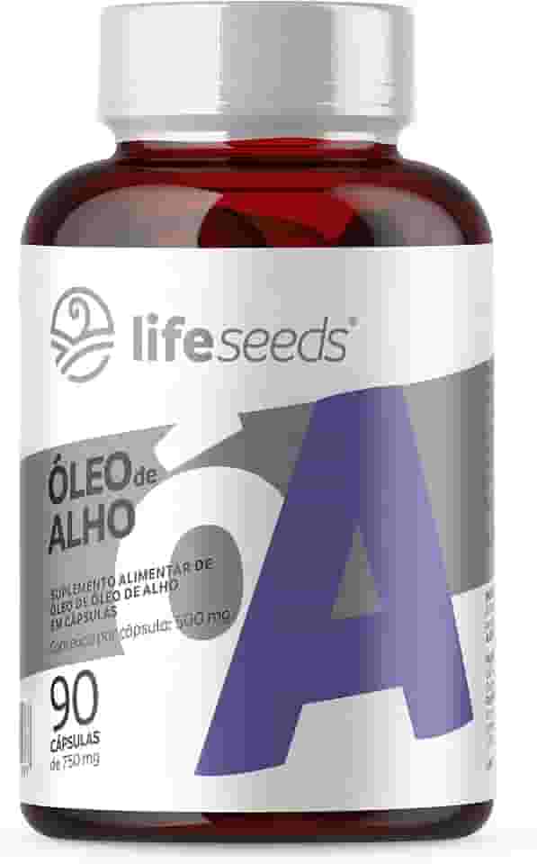 Óleo De Alho Com Alta Concentração de Alicina - Odor Reduzido - 90 Cápsulas