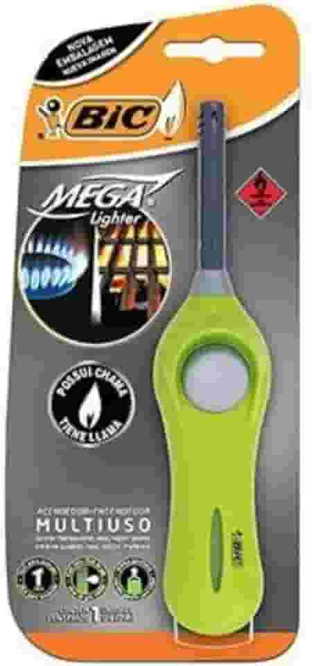 Acendedor, Bic, Multiuso, Mega Lighter, Unidade
