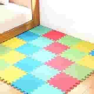 Kit 20 Placas Tapete De Eva Tatame 50x50-10mm Colorido