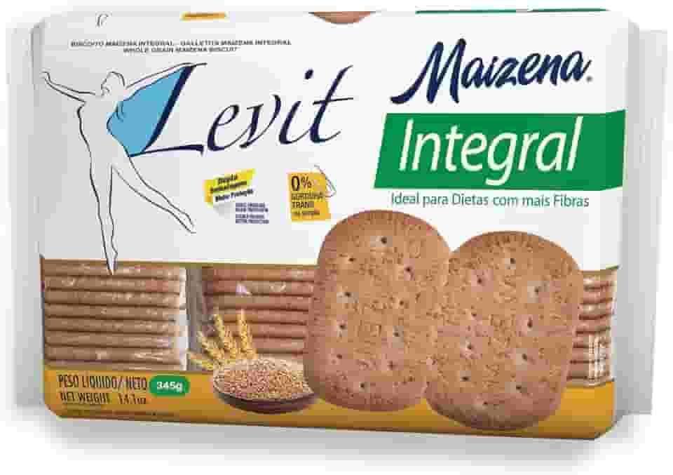 Levit Biscoito Maisena Integral 345G