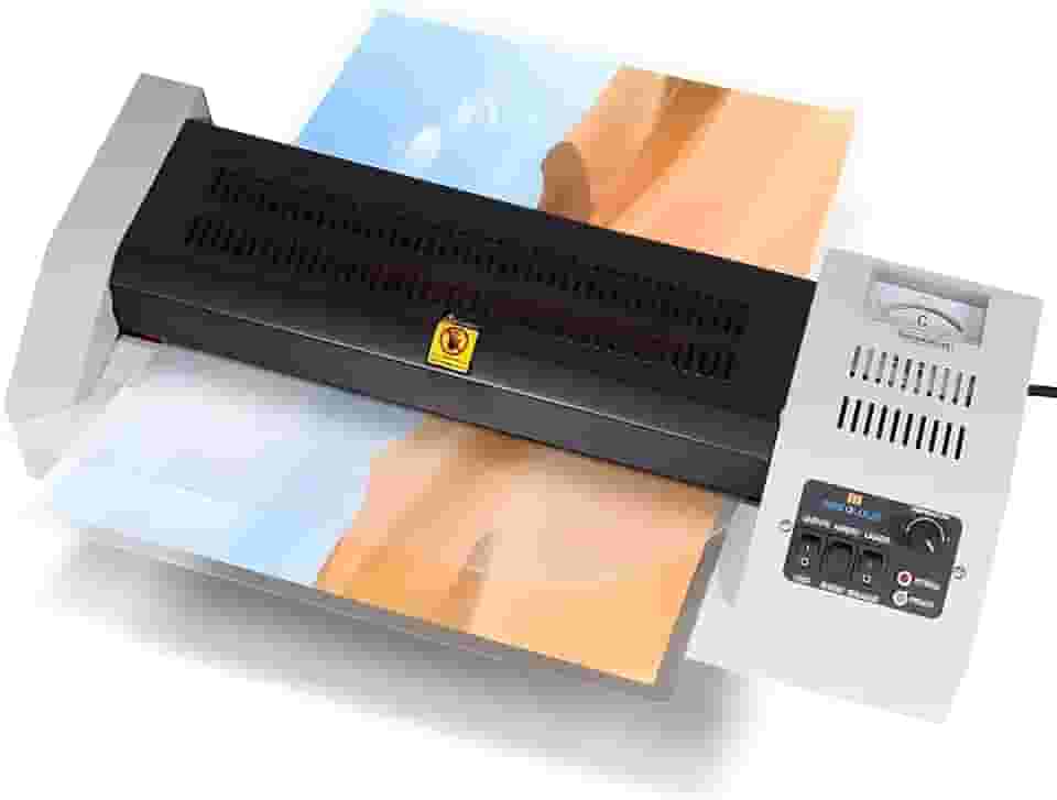 Plastificadora A3 Profissional Térmica Me312, Rápida, 500w, Até 1mm, Filme Quente E Frio (branco 110v)