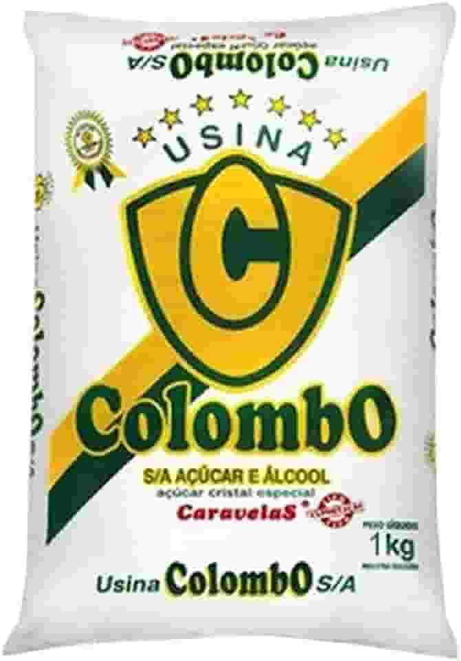 Açucar Cristal 1Kg Caravelas Colombo