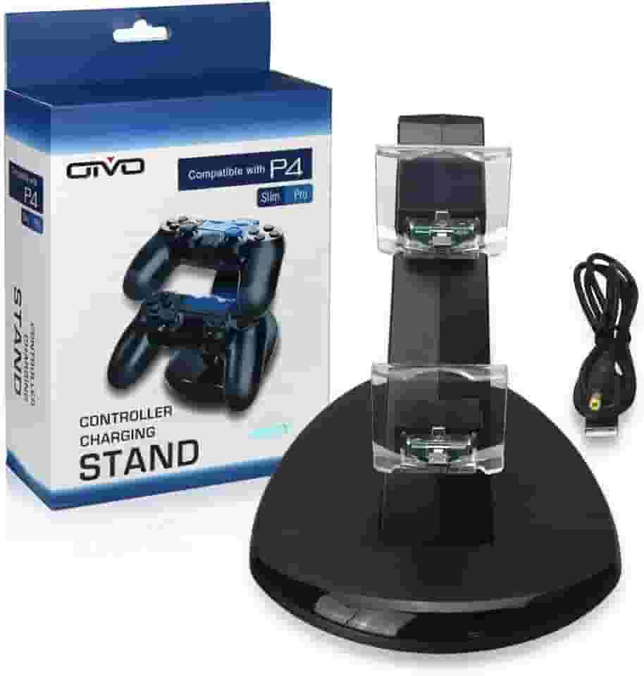 Carregador Duplo Para Controle de Playstation Ps4/Slim e Pro OIVO P4002