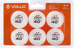 Vollo Kit 6 Bolas de Tênis de Mesa