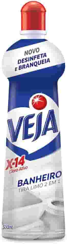 Veja X-14 - Tira Limo Banheiro, 500ml