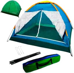 Barraca Camping 4 Pessoas Iglu Tenda Acampamento Bolsa