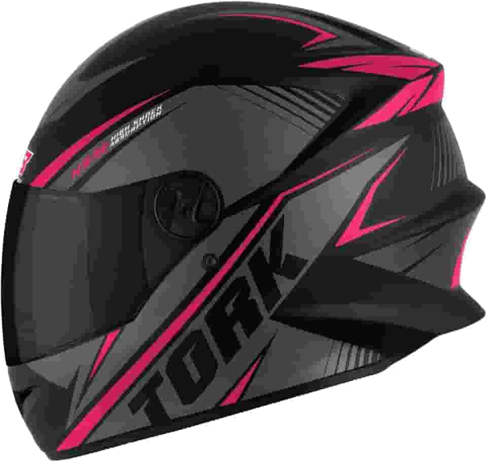 CAPACETE FECHADO PRO TORK R8 ROSA TAM. 60 VIS. FUMÊ