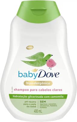 Dove Baby Shampoo Hidratação Glicerinada Camomila 400ml