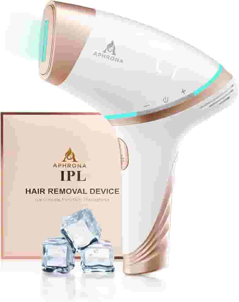 Aphrona® Remoção permanente de pelos para dispositivo de beleza corporal e facial | Removedor de pelos seguro e eficaz | FDA Cleared