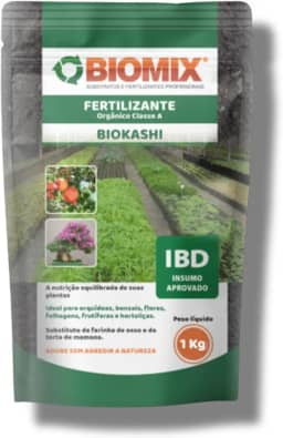 Biomix Biokashi 1kg Fertilizante Orgânico Para Jardim