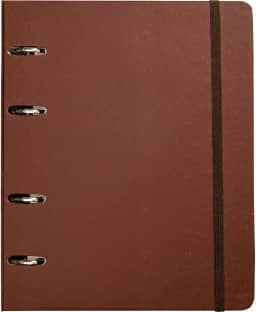 Cicero, 8835,Caderno Criativo Office Duo Argolado Clássica Pautado & Pontado A5, Marrom