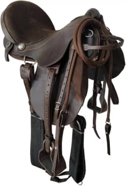 Sela Australiana Pista Coqueluxe Marcha Ouro Completa para montaria cavalo concurso de marcha competição couro legítimo