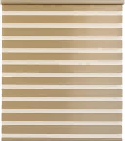 Zebra Persiana Rolo Dupla 140x160cm Caramelo Evolux