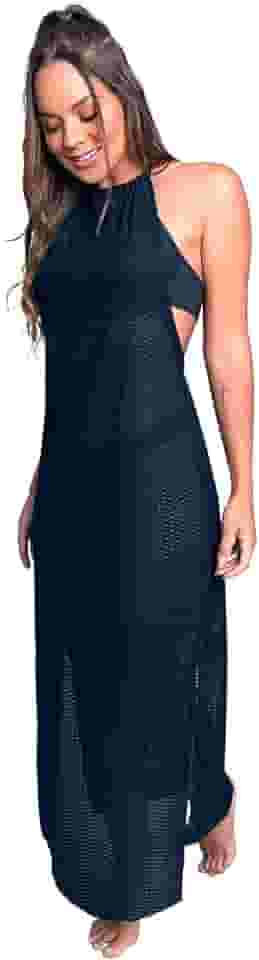 Saída De Praia MVB Modas Longa Banho Vestido Moda Praia