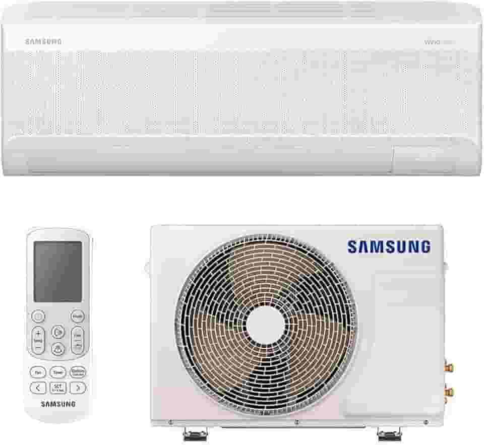 Ar Condicionado Split Hi Wall Samsung PowerVolt AI Inverter 12.000 Btus Frio Bivolt R-32