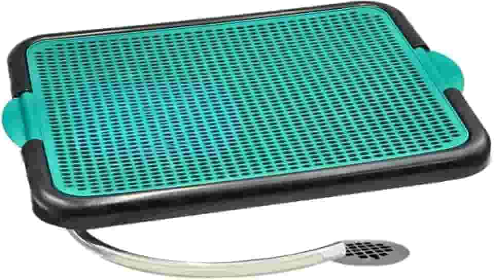 Banheiro SanitáRio Para CãEs Com Dreno E Mangueira, LaváVel E PráTico(POP COM DRENO - TIFFANY)