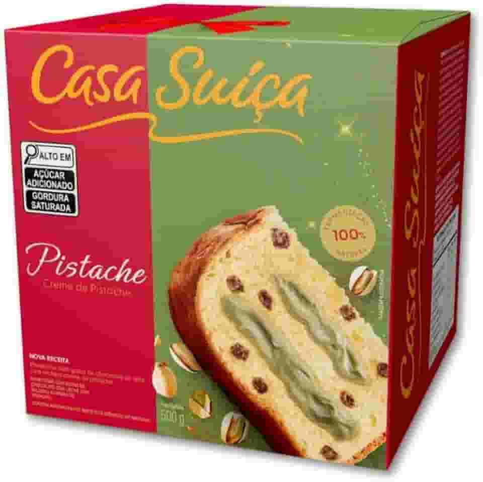 Panettone Casa Suíça Pistache 500g