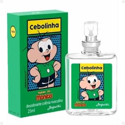 Colônia desodorante masculino teen Cebolinha Turma da Mônica 25ml em spray Jequiti
