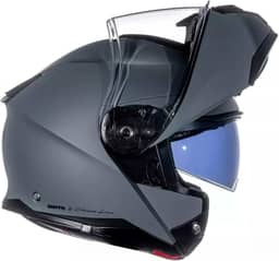 Capacete Robocop Masculino Bieffe B-Dynamic Cinza Fosco