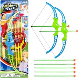 Goal Kids - Conjunto de Arco e Flecha Infantil com 6 Flechas e Alvo