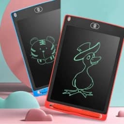 Tablet Lousa Mágica Infantil Educativo Tela Lcd Escrever E Desenhar Estudo Aprendizado Bloco De Notas - TYDA (Vermelho)