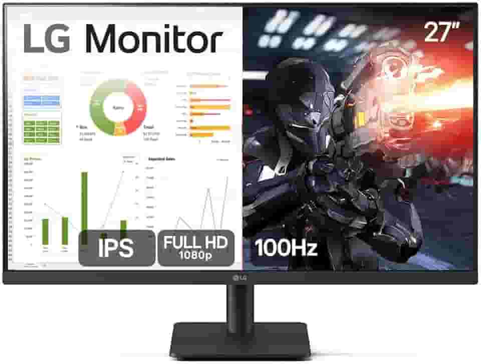Monitor PC Gamer LG 27” 27MS500 IPS 100Hz Full HD HDMI 2x