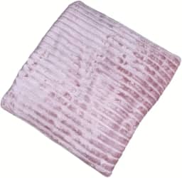 Cobertor Manta Canelada Soft Antialérgico 200m x 180m Microfibra, Casal Lisa (Rose)