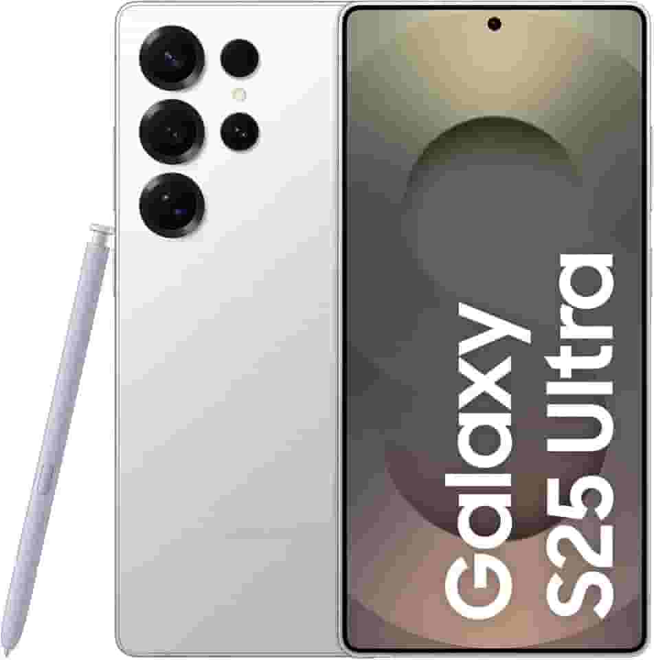 Celular Samsung Galaxy S25 Ultra 5G, 512GB, 12GB RAM, Câmera Quádrupla de 200+50+10+50, Tela Grande de 6.9", Titânio Prata