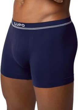 Cueca Boxer Lupo Sem Costura Microfibra Poliamida Masculina Original