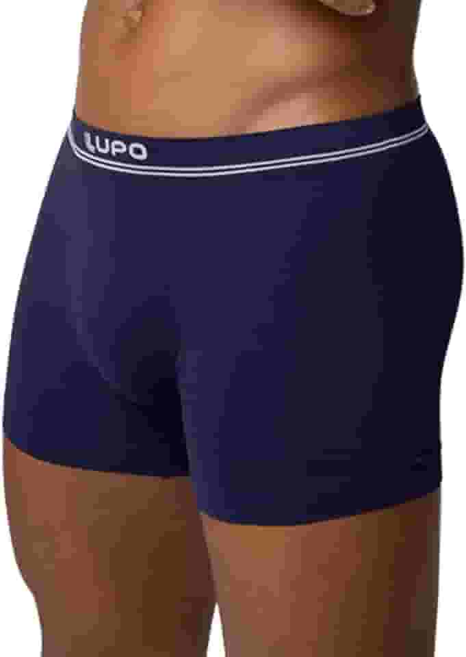 Cueca Boxer Lupo Sem Costura Microfibra Poliamida Masculina Original