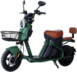 Bicicleta Scooter Elétrica Autopropelida 1000W E-Trek Duos Verde