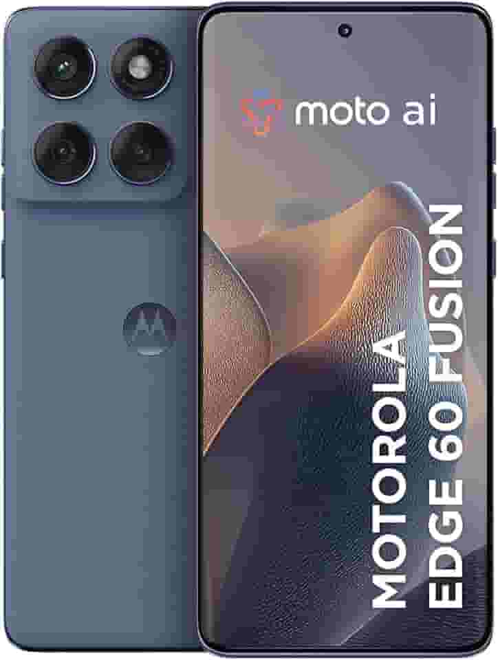 Smartphone Motorola Edge 60 Fusion 5G - 256GB 16GB (8GB RAM+8GB Ram Boost) 50MP Sony AI Camera IP68 NFC - Cinza
