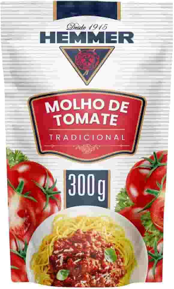 Hemmer Molho De Tomate Tradicional 300G