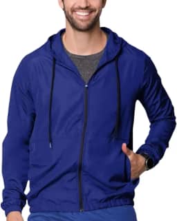 Jaqueta Corta Vento Masculina Selene Capuz e Bolso Esportiva