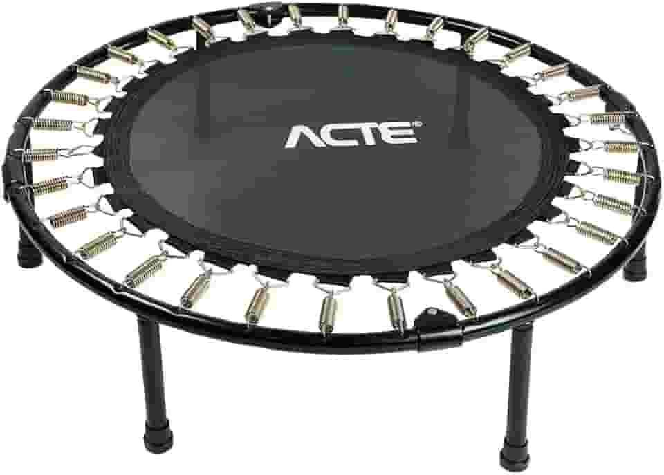 Acte, Jump Dobrável com 32 Molas E39- Preto e Bronze