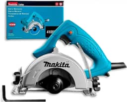 MAKITA Serra Mármore 4100NH2Z 1450W Alta Potência Durabilidade e Precisão p/Corte Rápido em Mármore Granito Concreto e Cerâmica - 110v