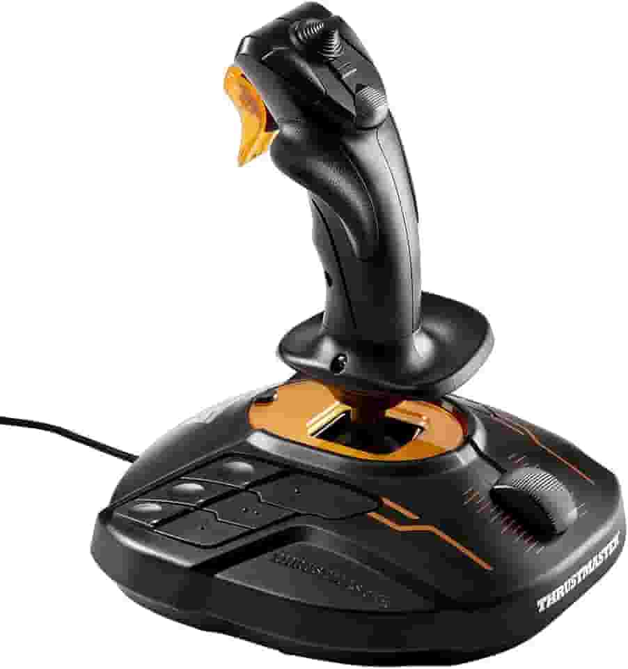 Thrustmaster T16000M FCS - Sistema de controle de voo ambidestro com tecnologia HEART HallEffect AccuRate para PC