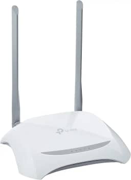 Roteador wireless n 300 mbps, com antenas externa, 4 portas lan 10/100, 1