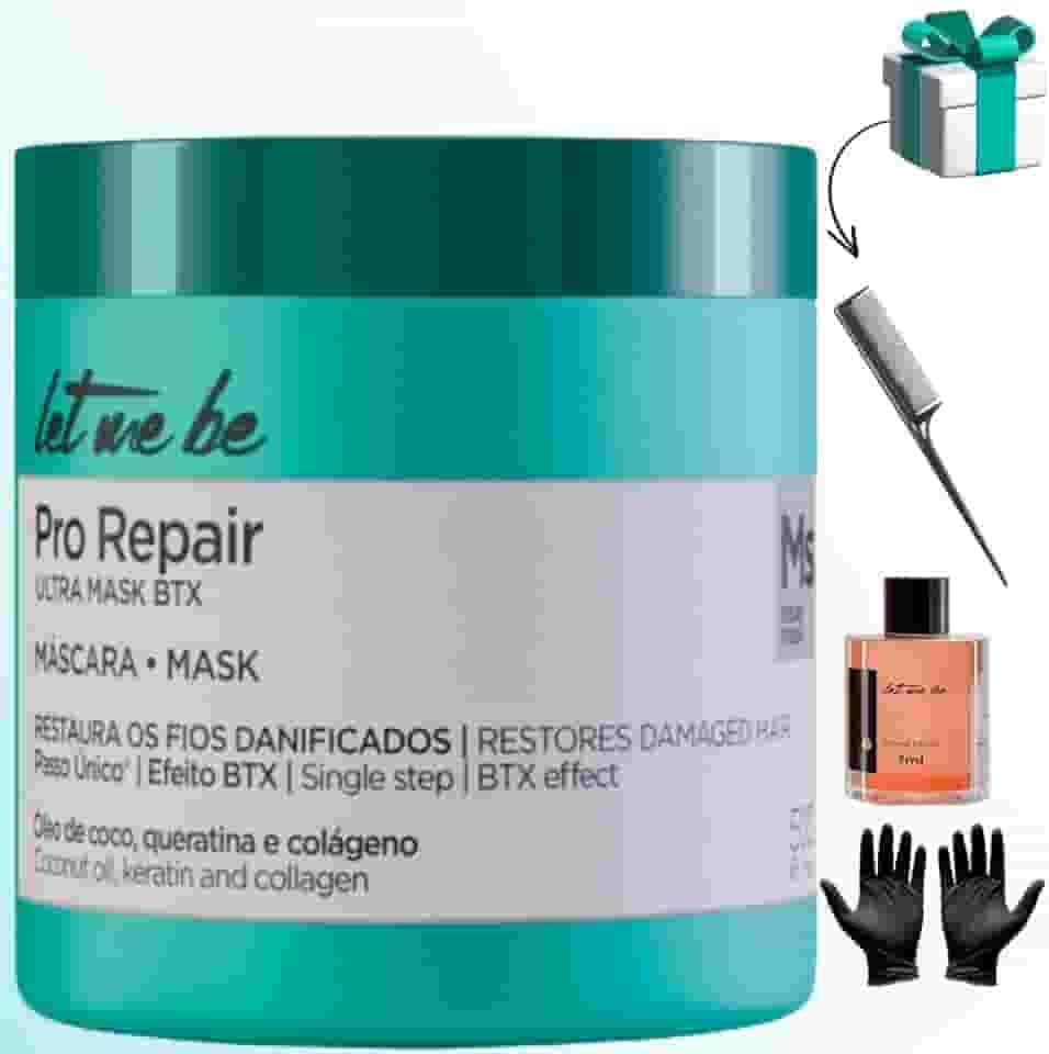 Let Me Be Pro Repair Ultra Mask BTX Máscara Capilar Restauradora 500g
