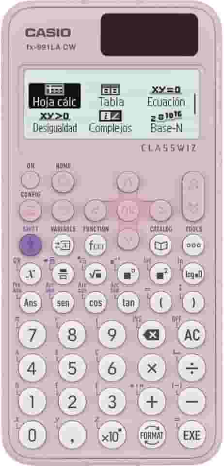 Calculadora Científica, Casio, FX991, LACW-PK, 550 Funções, Rosa