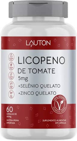 Licopeno de Tomate -60 Cápsulas - Lauton Nutrition, Lauton Nutrition